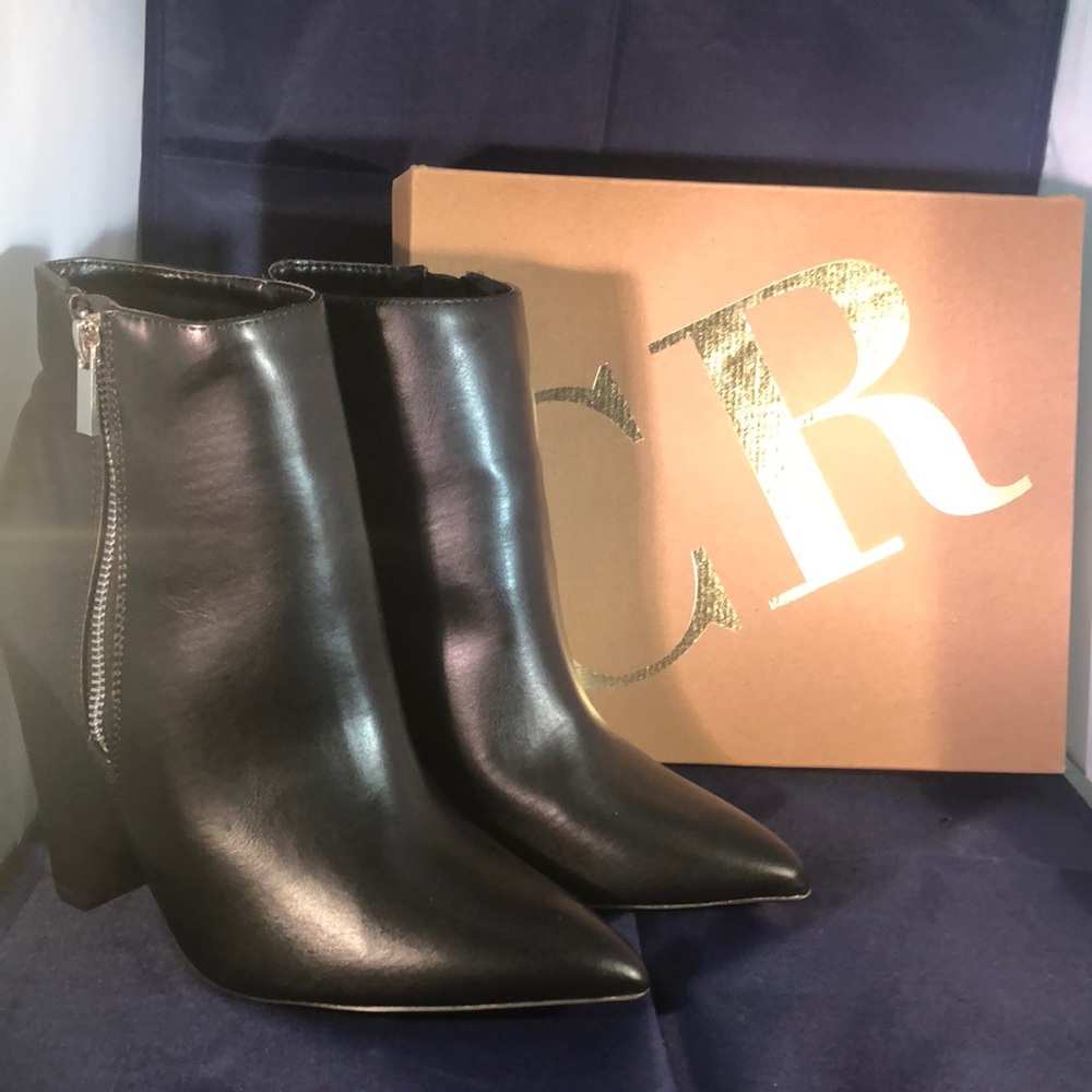 Charlotte Russe Ankle Boot / Sculpted Heel